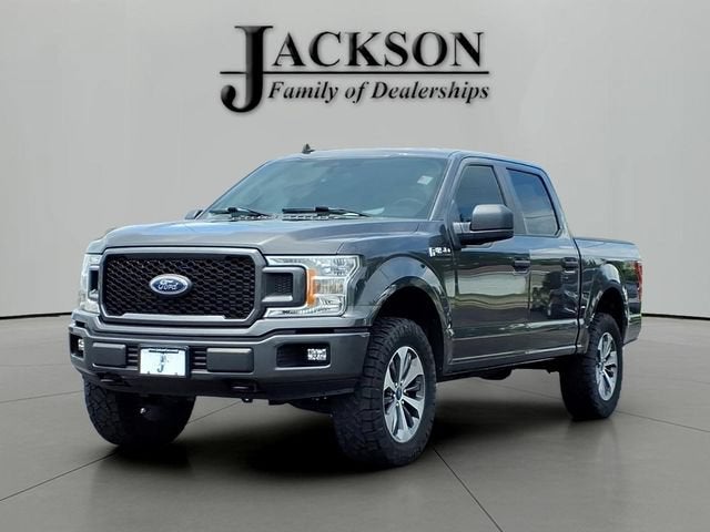 2020 Ford F-150 XL in Gray — front three-quarter view